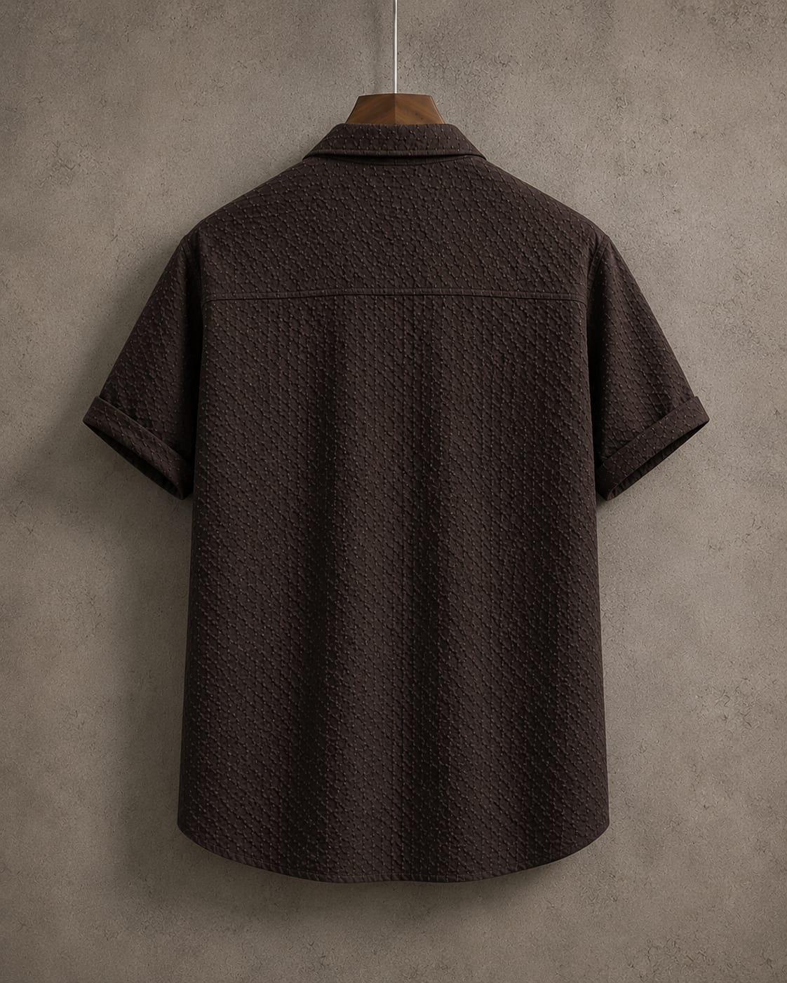 Premium Stretch Textured Relaxed Fit Shirt