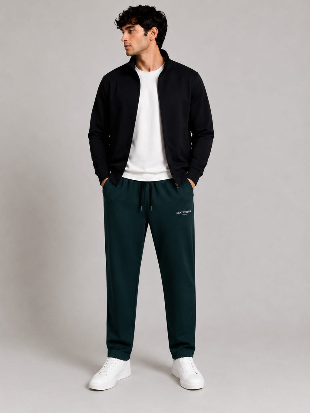 Relaxed Fit Olive Green Trouser