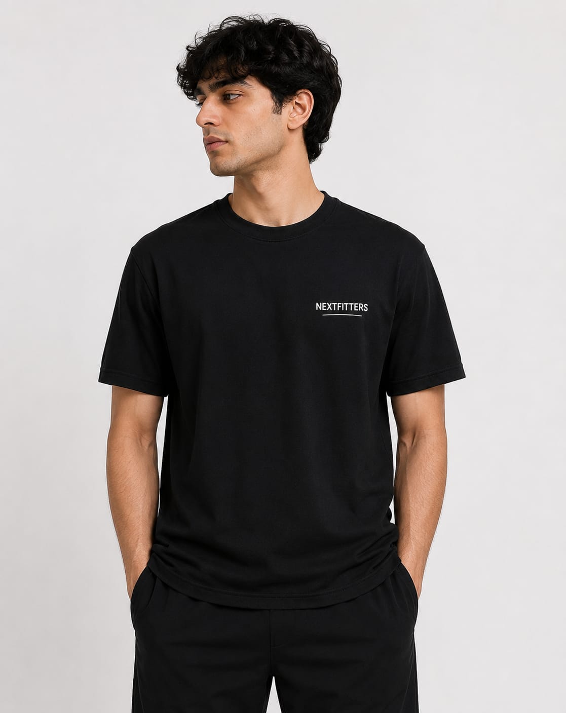 Classic Cotton Black T-Shirt