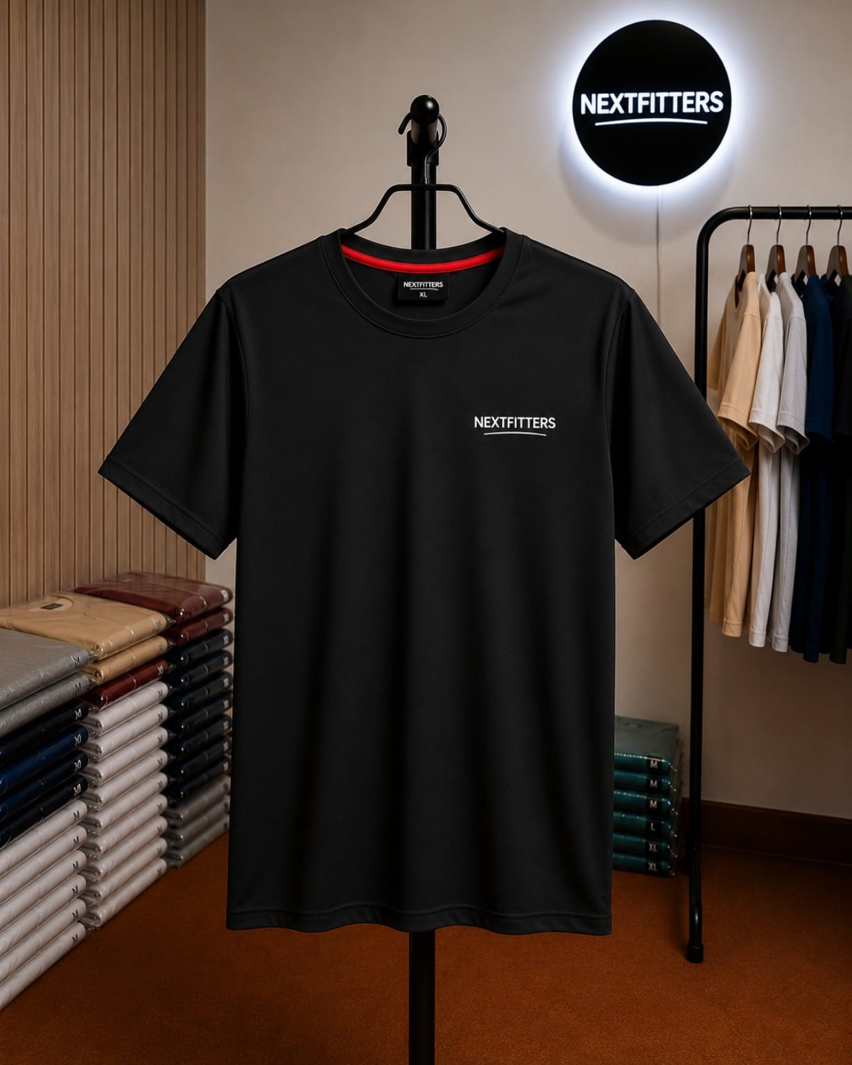 Classic Cotton Black T-Shirt